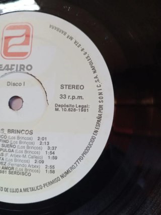 Vinilos Los Brincos - Álbum de Oro