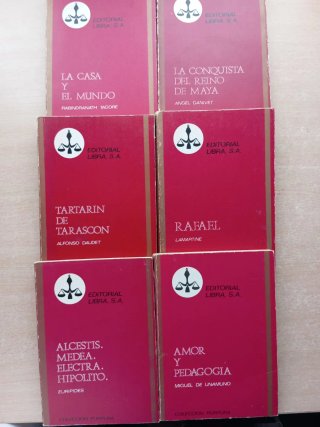 Libros de literatura de la editorial Libra por 3€.