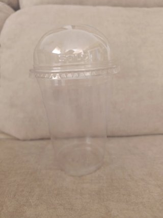 Vasos de PET y cúpulas SOLO, 0'20€ vaso + cup