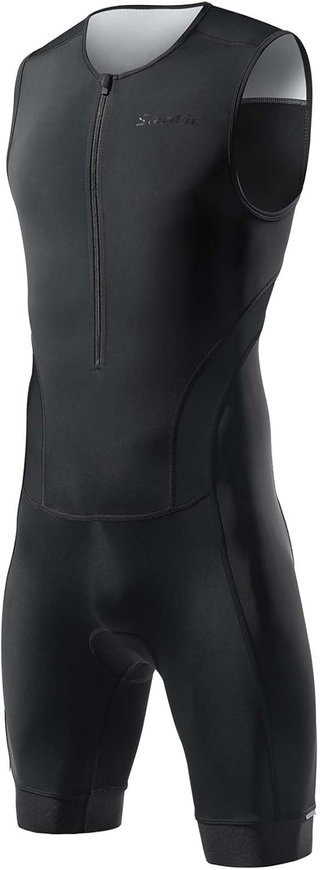 Traje de Triatlón Santic Hombre Negro