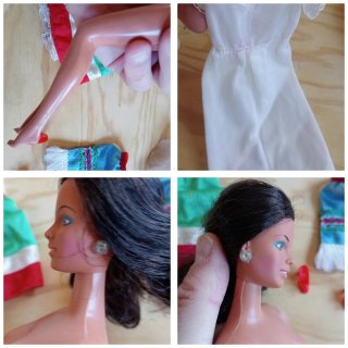 Superstar italiana Barbie anni '70 vintage 1979