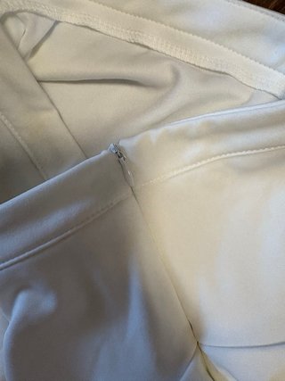Minifalda pantalón blanca