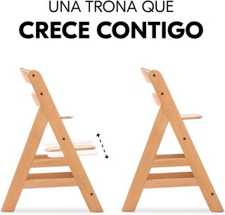 Trona Hauck Alpha Plus Madera Haya