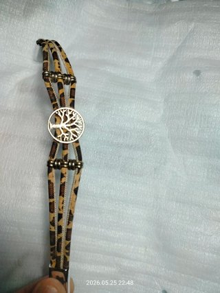 Pulsera árbol de la vida leopardo