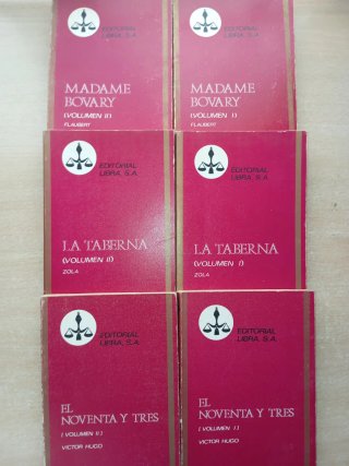 Libros de literatura de la Editorial Libra por 3€.