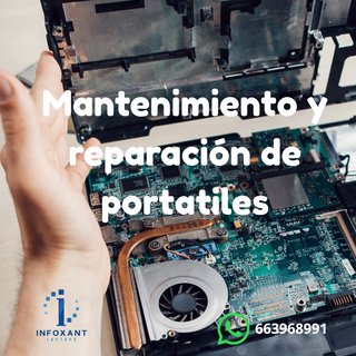Reparación de Portátiles , moviles , PC