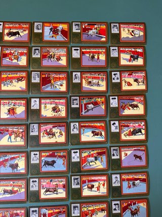 Cromos Toreros. Chocolates Angelical. Toreo