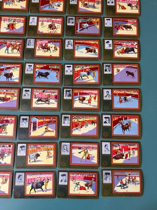 Cromos Toreros. Chocolates Angelical. Toreo