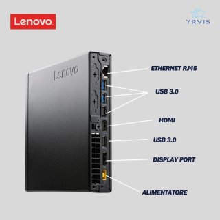 Mini PC Lenovo i3-8100T 8GB RAM 240GB SSD Win11