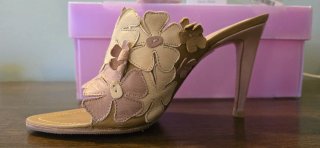Sabot Miu Miu Beige e Rosa