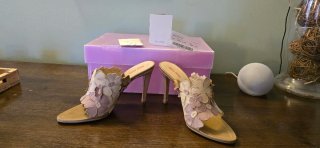 Sabot Miu Miu Beige e Rosa