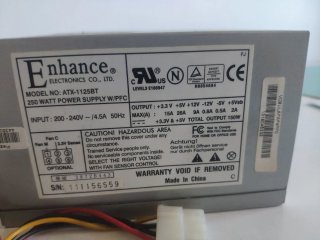 Fuente Alimentación PC ATX