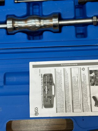 BGS 6928 Juego de desmontaje de tornillos antirrobo BMW