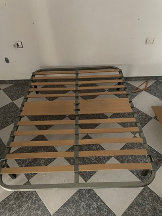 Somier de laminas  Matrimonio Metal y Madera