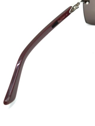 Gafas de Sol Cartier Décor C CT0579S Marrón/Plata
