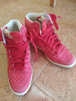 Zapatillas Nike Dunk Sky Hi cuña mujer