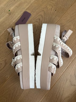 Sandalias Mou Beige