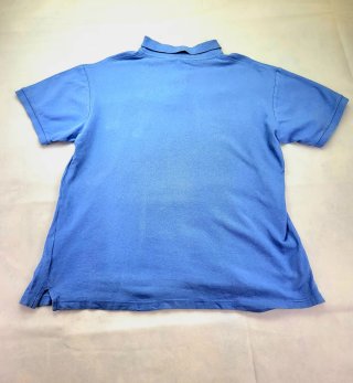 Polo Lacoste Vintage Azul Claro 90s Retro