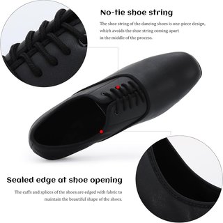 Zapatos Baile Latino Hombre T44 Negro