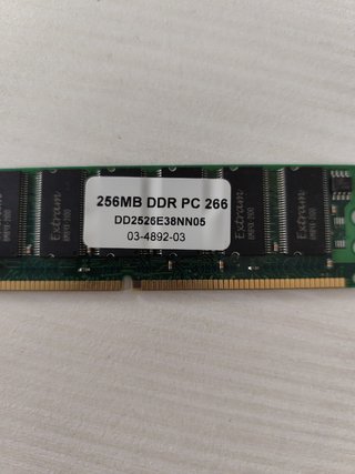 Módulo Memoria RAM 256MB DDR PC 266