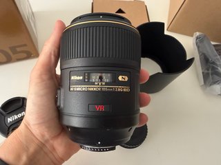 Objetivo Nikon AF-S VR Micro-Nikkor 105mm f/2.8G