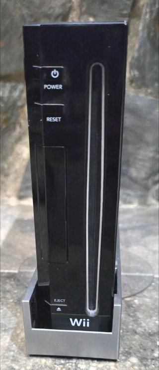 Nintendo Wii RVL-001 Negra con dos juegos.
