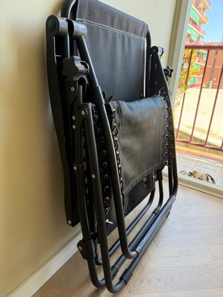 Sillón Gravedad Cero Amazon Basics Negro