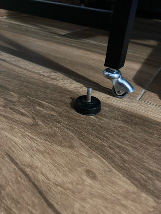 Mesa Escritorio Madera y Metal