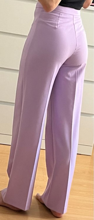 Pantalón de traje lila
