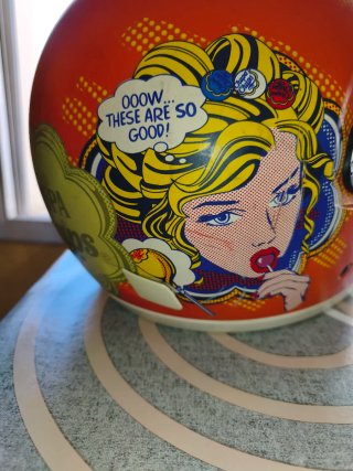 Casco Moto Chupa Chups Pop Art