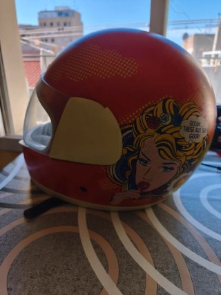 Casco Moto Chupa Chups Pop Art