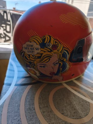 Casco Moto Chupa Chups Pop Art