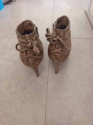 Botines Xti Bronce Mujer Talla 39