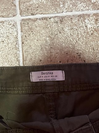 Falda cargo verde militar