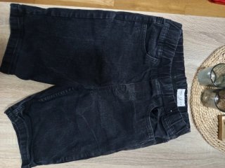 Pantalón corto negro Talla 9/10