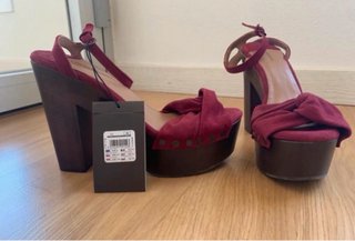 (Nuevas) Sandalias tacón Cortefiel - Talla 38