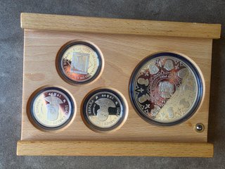 1999 Estuche Monedas FNMT Casa de Borbón Plata