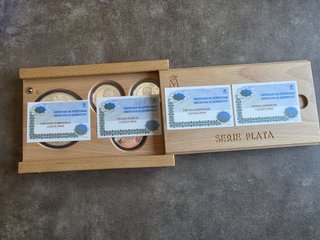 1999 Estuche Monedas FNMT Casa de Borbón Plata