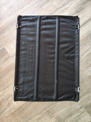 Mesa plegable enrollable