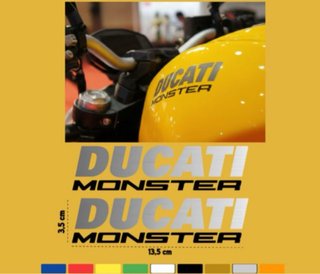 Adesivi Ducati Monster Serbatoio Made in Italy