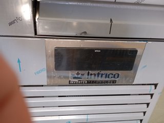 Frente mostrador INFRICO acero inoxidable