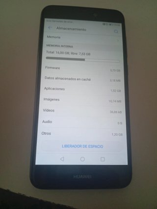 Huawei Negro p8 Lite 2017