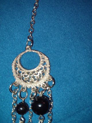 Collana lunga vintage multistrato