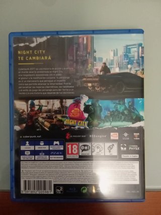 Cyberpunk 2077 PS4 Juego Físico