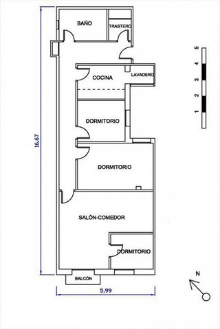 Piso en venta en Ensanche en Teruel