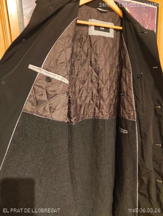Chaqueta Hugo Boss Negra Talla L