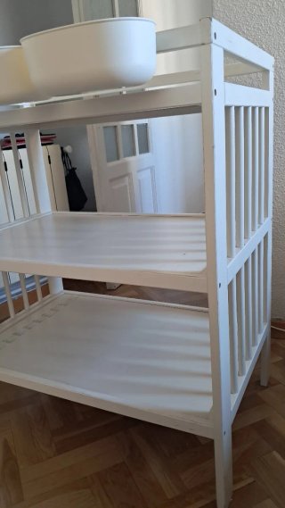Cambiador bebé. Modelo ikea GULLIVER.