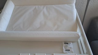 Cambiador bebé. Modelo ikea GULLIVER.