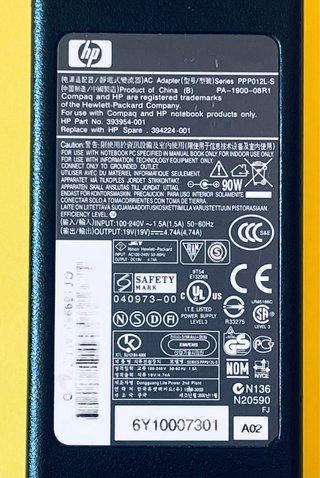 Alimentatore HP 90W 19V Originale
