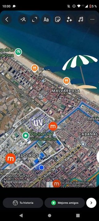 Ático en alquiler en Ciutat Jardí en Valencia